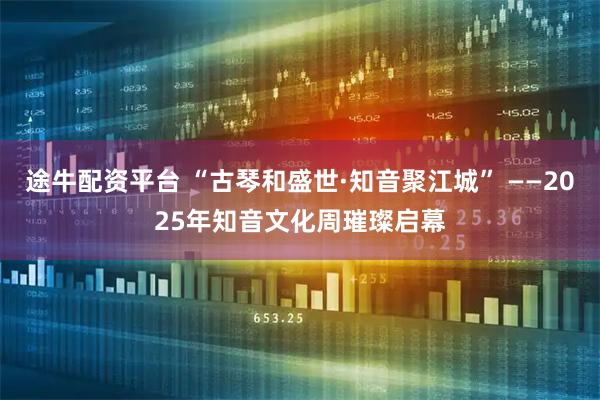 途牛配资平台 “古琴和盛世·知音聚江城” ——2025年知音文化周璀璨启幕